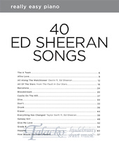 Really Easy Piano: 40 Ed Sheeran Songs